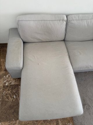 Chaiselongue Kivik Ikea Gris