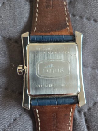 Reloj Lotus 15411 Azul y Plateado