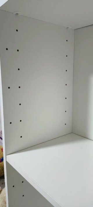Estantería blanca Ikea 4 bfas