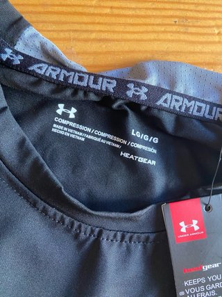 Camiseta Under Armour Talla L Negra