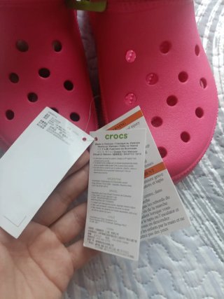Crocs Crush Clog Rosas Talla 37