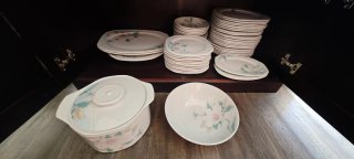 Vajilla Porcelana Contesa Flores