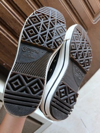 Converse pelle marroni donna