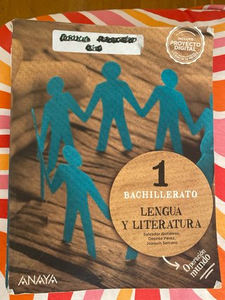 Libros de 1ro bachillerato Colegio Gredos San Dieg