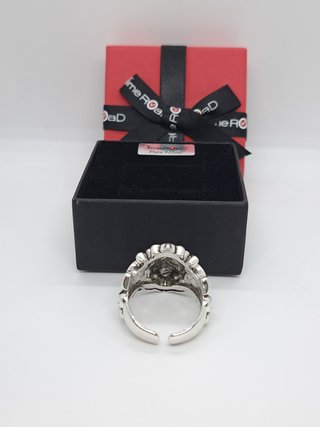 Anillo León Plata 925 Ajustable