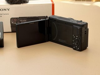 Sony ZV-1A + Flash iM30 + Tarjeta 128GB