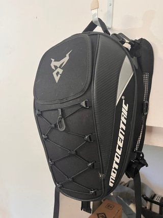 Lote guantes moto Dainese + bolsa depósito Motocen