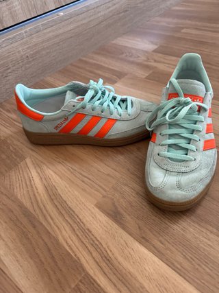 Adidas Spezial Naranja y Turquesa