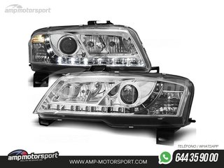 FAROS DELANTEROS LUZ DIURNA LED REAL DRL PARA FIAT STILO