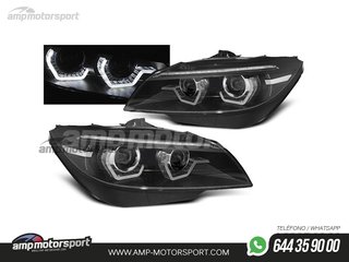 FAROS DELANTEROS OJOS DE ANGEL 3D U PARA BMW Z4 E89 2009-2013