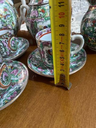 Servicio de té/café antiguo Chino Macao