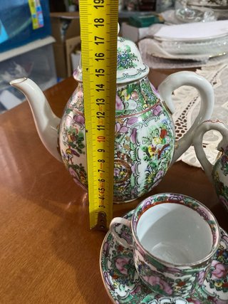 Servicio de té/café antiguo Chino Macao