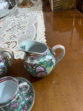 Servicio de té/café antiguo Chino Macao