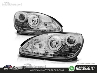 FAROS DELANTEROS LUZ DIURNA LED PARA MERCEDES CLASE S W220