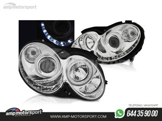 FAROS DELANTEROS LUZ DIURNA LED PARA MERCEDES CLASE CLK W209