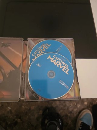 Steelbook Capitana Marvel Blu-ray Español