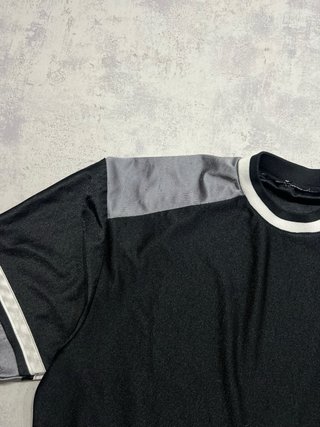 Camiseta Converse Negra y Gris