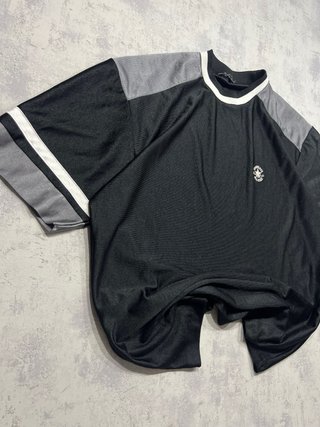 Camiseta Converse Negra y Gris
