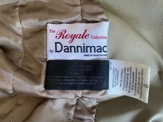 Chaqueta Gabardina Dannimac Vintage Beige