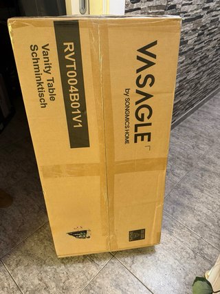 Tocador Vassagle Madera y Metal Y de regalo mesa.