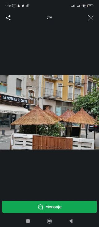 Sombrillas y pérgolas a medida
