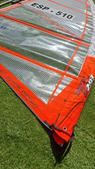 Vela Windsurf 6.8 OD Techno 293 Completa