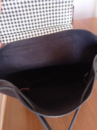 Zaino Camomilla Milano donna nero e bianco