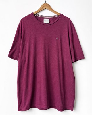 Camiseta Tommy Hilfiger XL Morada,con TALLAJE L