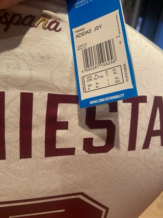Camiseta España A. Iniesta 6