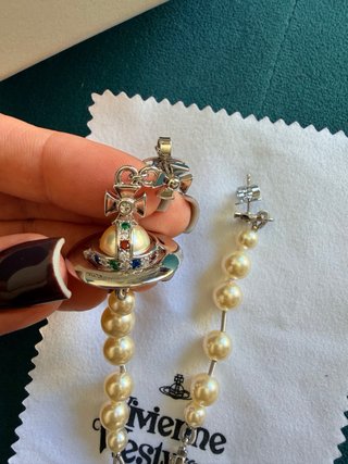Pendientes Vivienne Westwood Orb Perlas