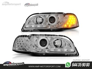 FAROS DELANTEROS LUZ DIURNA LED PARA VOLVO S40
