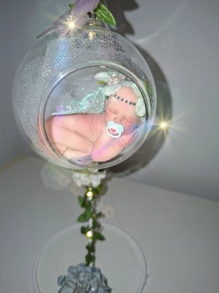 Bebé Reborn Fantasía Cúpula Cristal