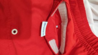 ✅Pantaloneta Quiksilver Roja Talla M