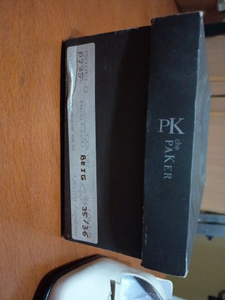 Zapatos tacón destalonados PK beige
