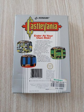 CASTLEVANIA PAL ESPAÑA NINTENDO NES