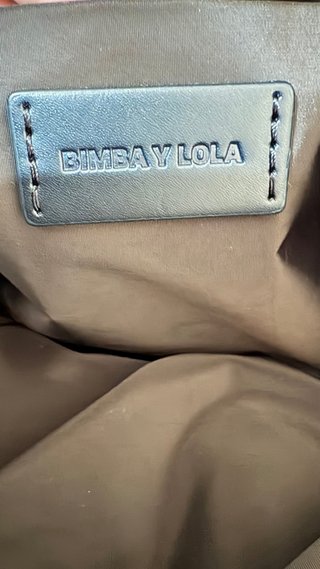 Bolso Bimba y Lola Negro/Azul Marino