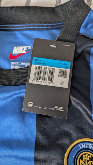Camiseta Inter de Milán Nike Talla M
