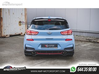 AÑADIDO DE DIFUSOR HYUNDAI I30 N 2017-- LOOK CARBONO