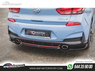 AÑADIDO DE DIFUSOR HYUNDAI I30 N 2017-- LOOK CARBONO