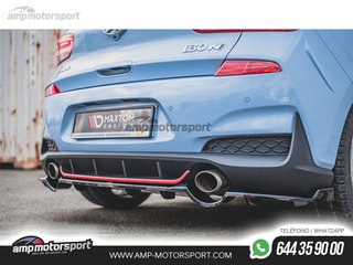 AÑADIDO DE DIFUSOR HYUNDAI I30 N 2017-- LOOK CARBONO