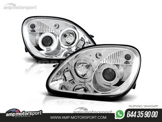 FAROS DELANTEROS OJOS DE ANGEL PARA MERCEDES CLASE SLK R170