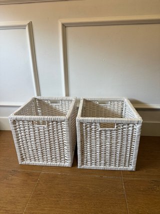 Cestas de mimbre  juego de 4