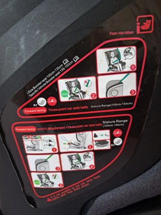 Silla coche Be Cool Isofix Estatura 100 a 150 cm