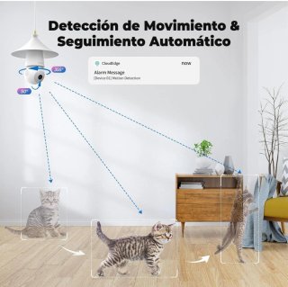 Cámara de bombilla Vigilancia WiFi Exterior Codnid