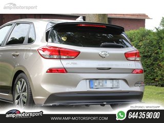 AÑADIDO DE DIFUSOR HYUNDAI I30 2017-- NEGRO BRILLO