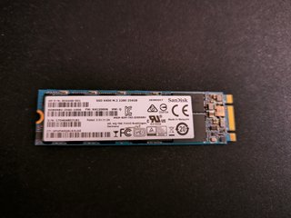 Sandisk SSD X400 M,2 (Sata) 2280 256GB