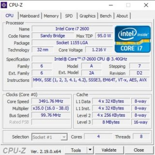PC Escritorio ASUS Essentio Core i7 HDMI