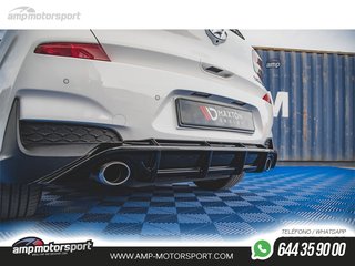 DIFUSOR TRASERO HYUNDAI I30 N 2017-- LOOK CARBONO