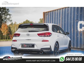 DIFUSOR TRASERO HYUNDAI I30 N 2017-- LOOK CARBONO