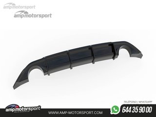 DIFUSOR TRASERO HYUNDAI I30 N 2017-- LOOK CARBONO